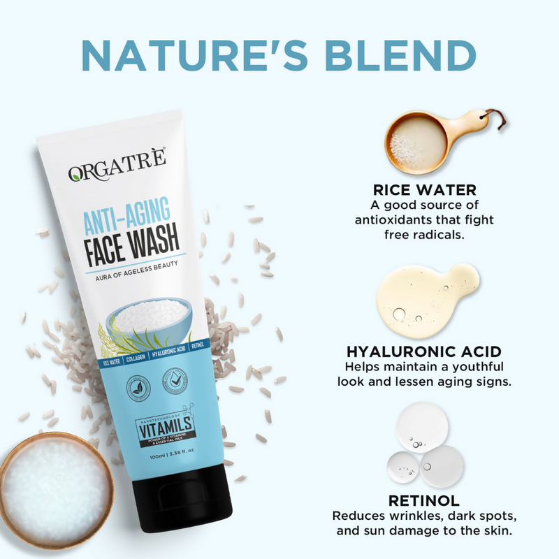 Orgatre Anti Aging Face Wash