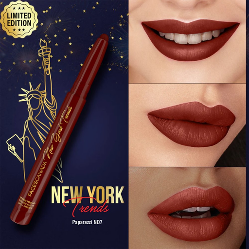 Faces Canada Ultime Pro HD Intense Matte Lips + Primer - Paparazzi N07