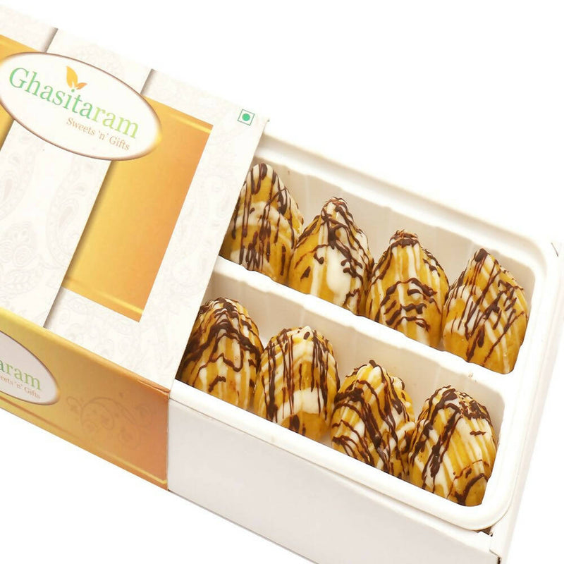 Ghasitaram Kaju Kesar Chocolate Delight Modaks