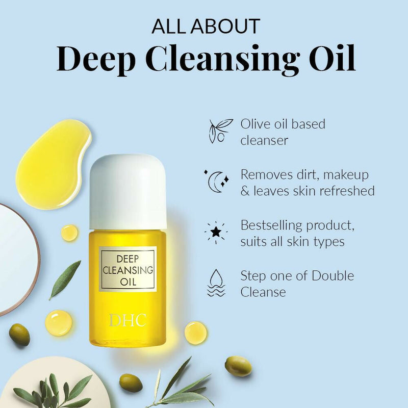 DHC Beauty Deep Cleansing Oil, Makeup Remover For All Skin Types