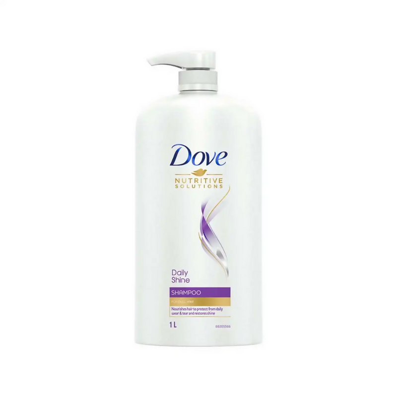 Dove Daily Shine Shampoo + Shine Serum With UV Protection
