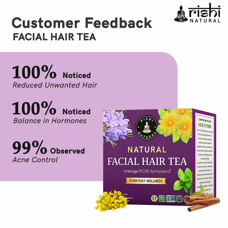 Rishi Natural Facial Hair Removal Tea