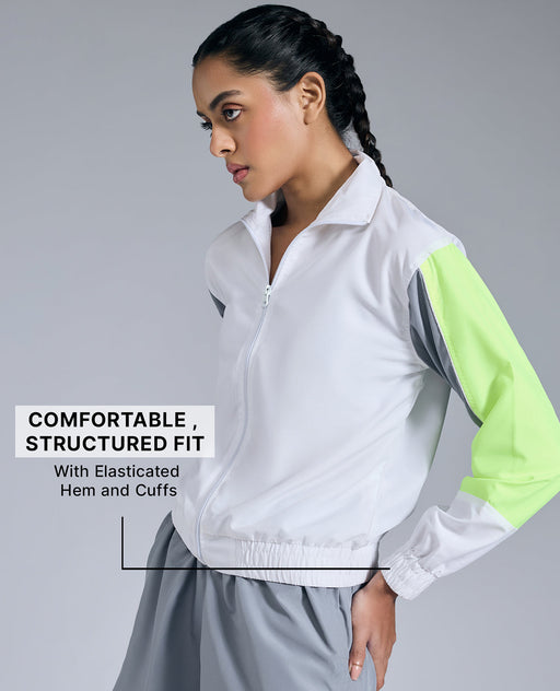 Quick-Dry Training Jacket Grey