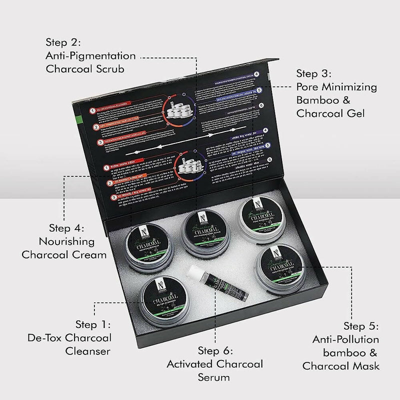 NutriGlow Natural’s Bamboo Charcoal Facial Kit