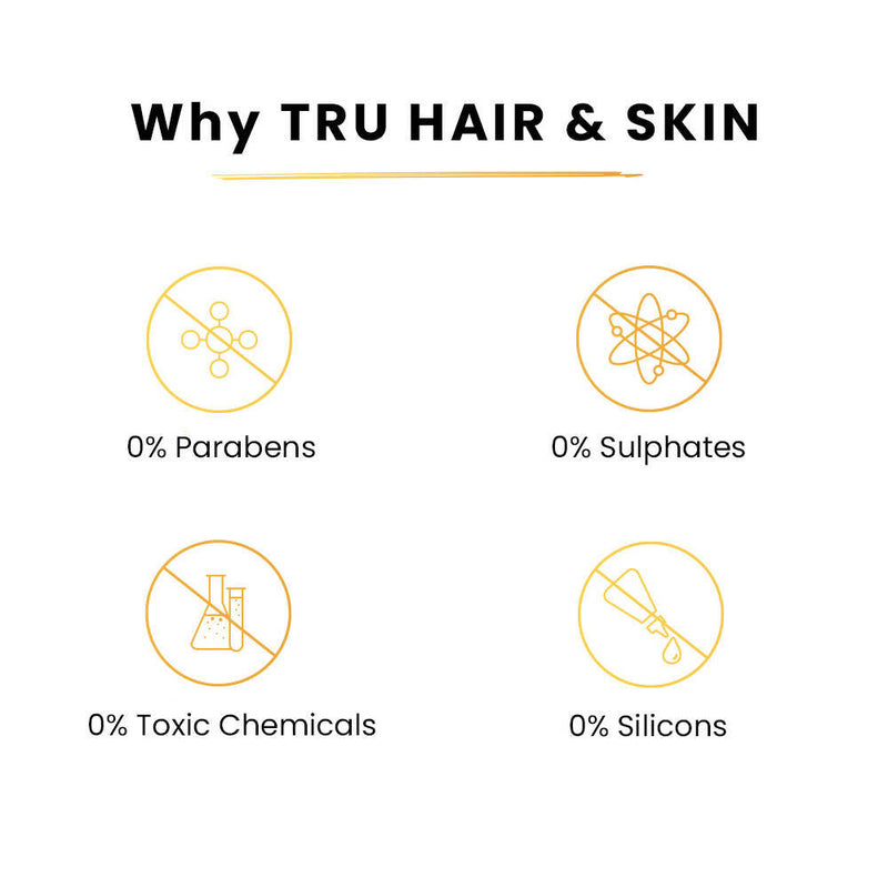 Tru Hair & Skin Night Cream With Green Tea, Niacinamide & Olive