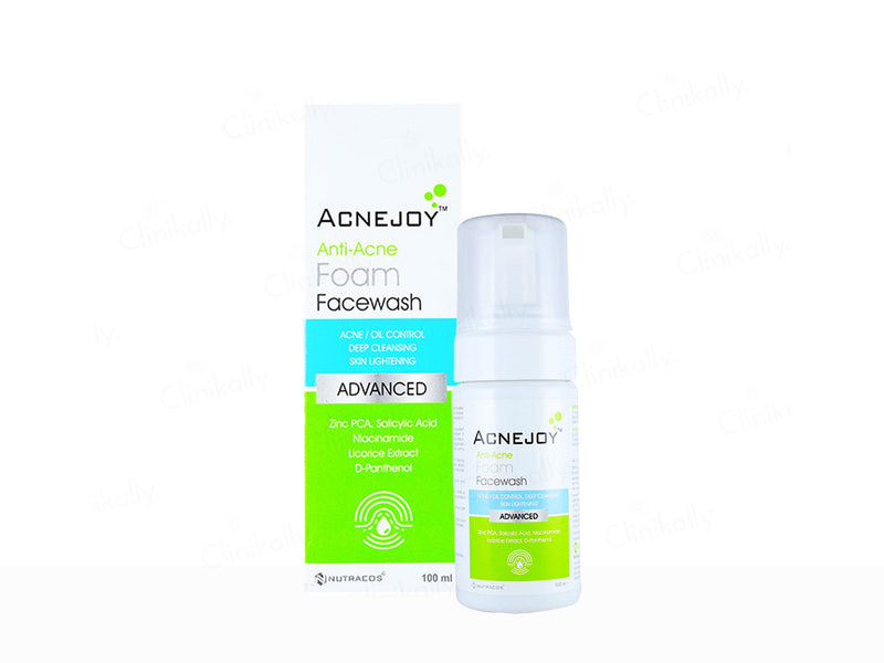 Acnejoy Advanced Anti-Acne Foam Facewash