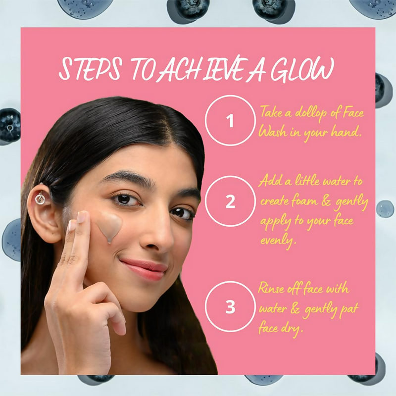 Skinella Blueberry Face Wash