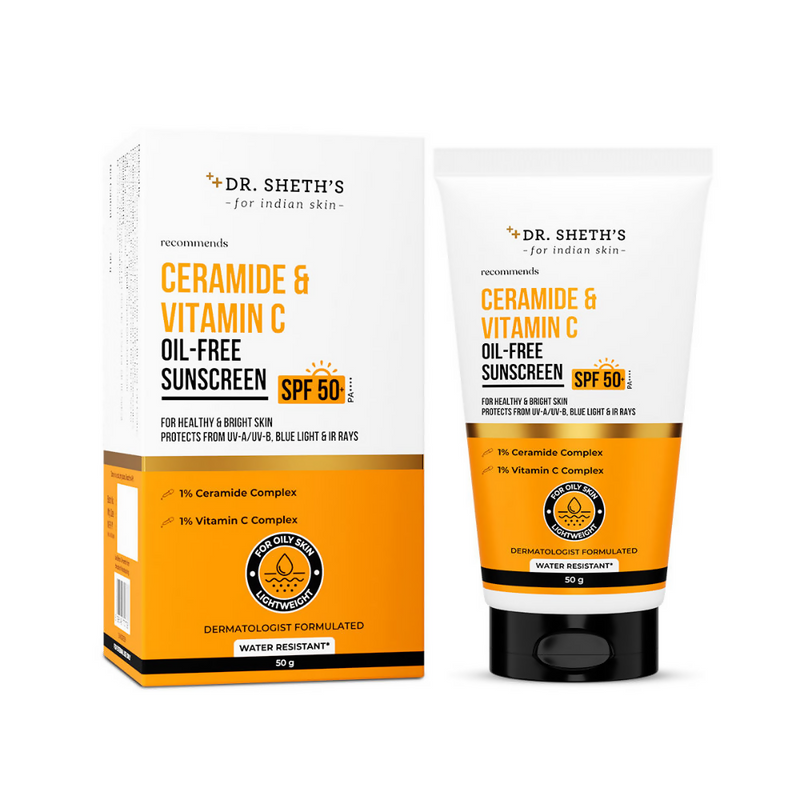 Dr. Sheth's Ceramide & Vitamin C Oil-Free Sunscreen