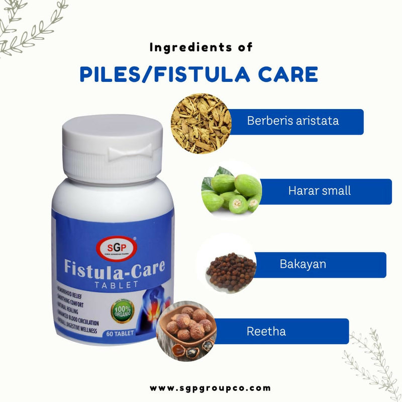 SGP Ayurvedic Fistula- Care Tablets