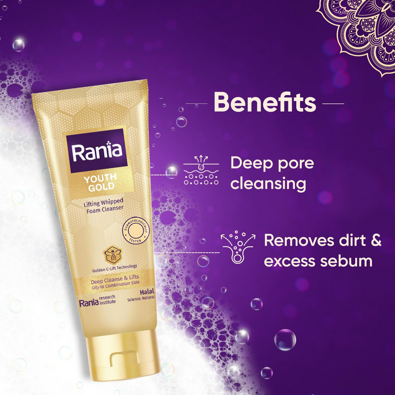Rania Creamy Foam Facewash Deeply Cleanses