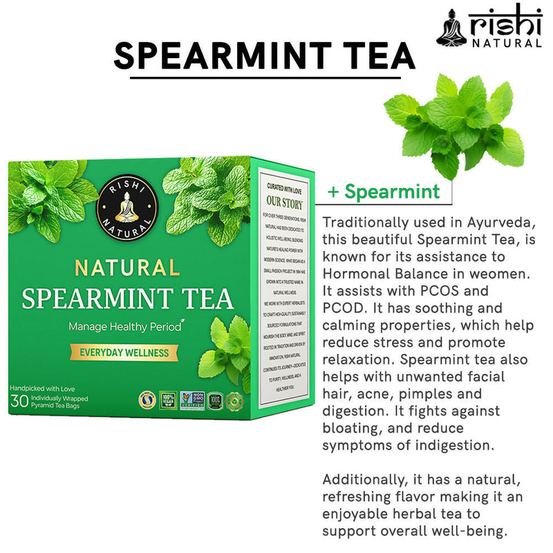 Rishi Natural Spearmint Tea