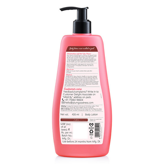 Plum BodyLovin Marshmallow Melt Body Lotion With Shea Butter & Vitamin B5