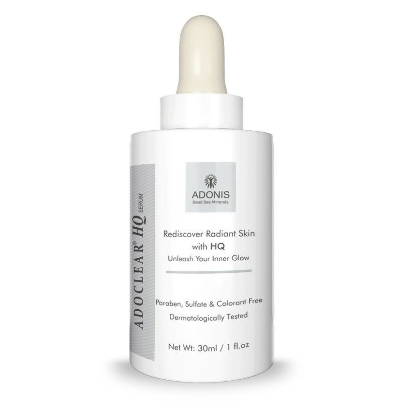 Adonis Adoclear HQ serum bottle on a white background