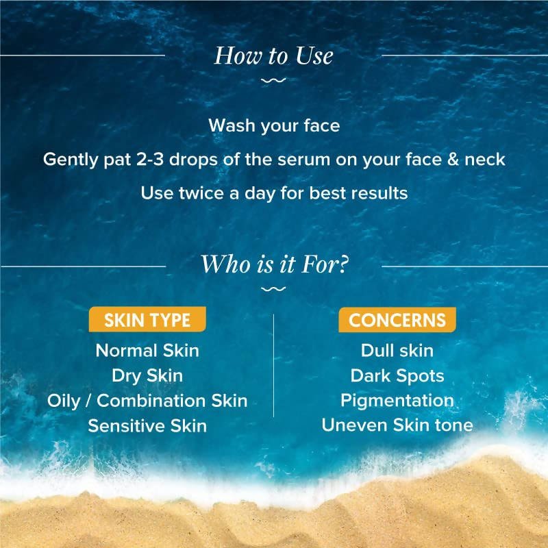 Aqualogica Glow+ Concentrate Face Serum With Hyaluronic Acid & Vitamin C - Limited Time Offer