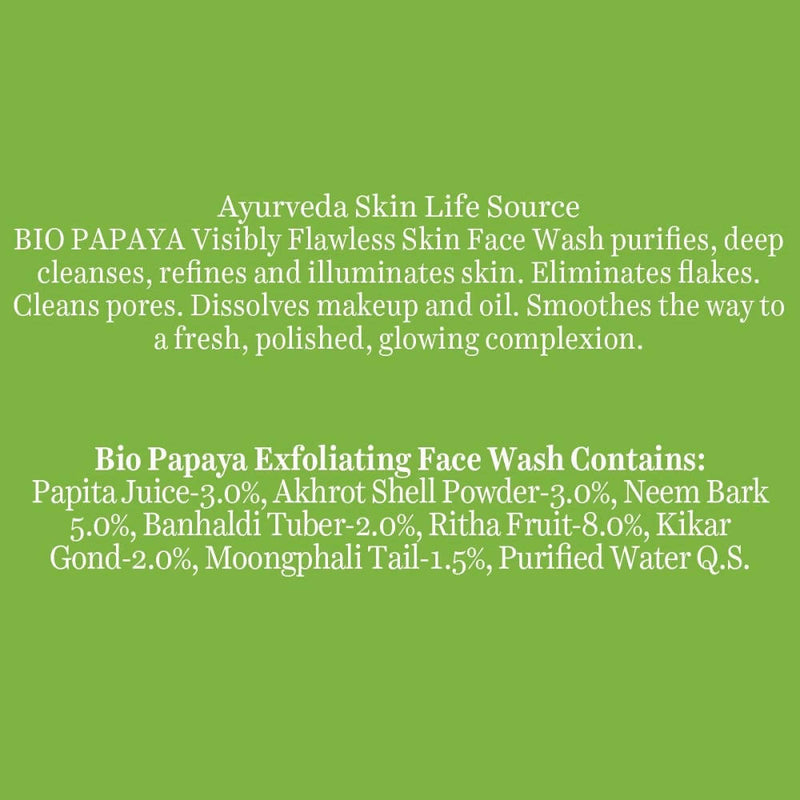 Biotique Bio Papaya Visibly Flawless Skin Face Wash