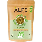 ALPS Goodness Henna hair color mask packaging on a white background