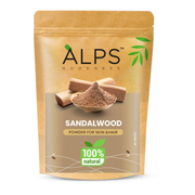 ALPS Sandalwood powder packaging on a white background