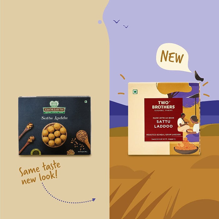 Two Brothers Organic Farms Sattu Laddu