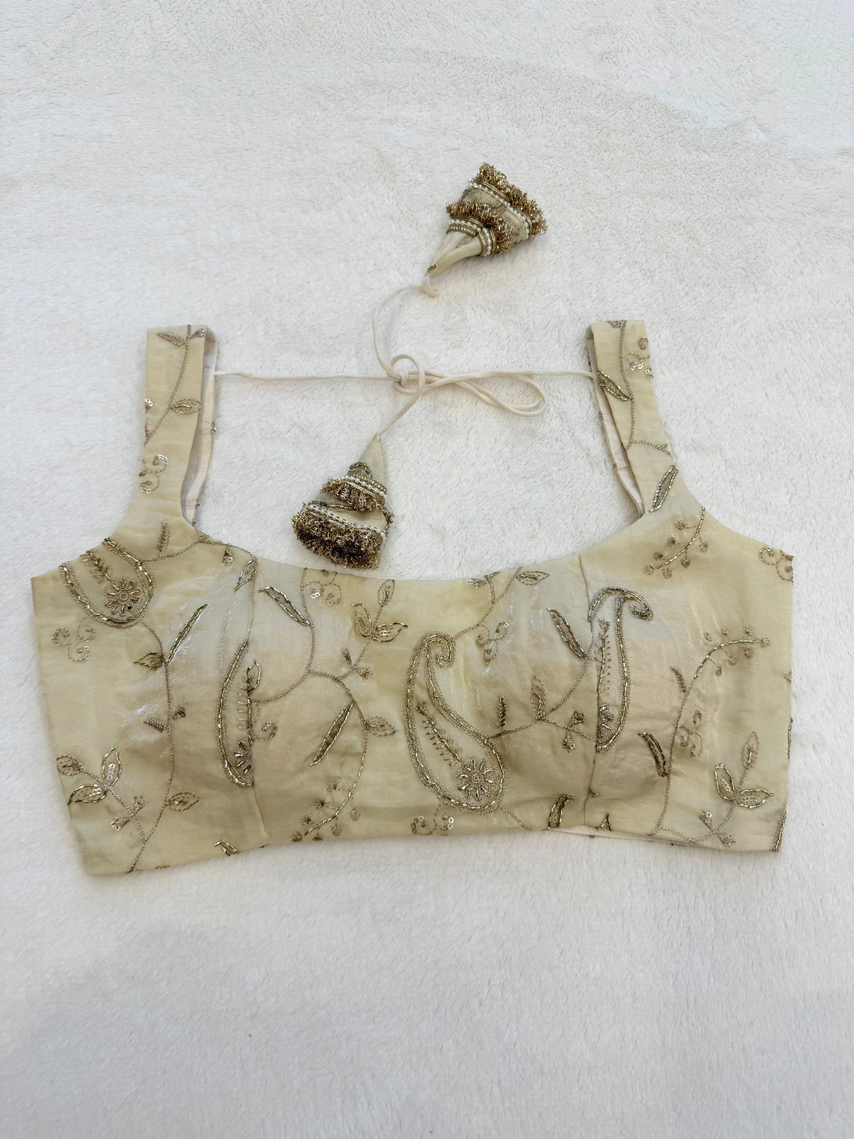 Anamika Off-white Blouse