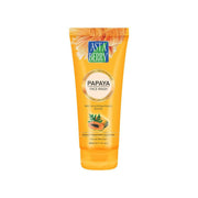 Astaberry Papaya Face Wash in a yellow tube with branding and product information on the label.