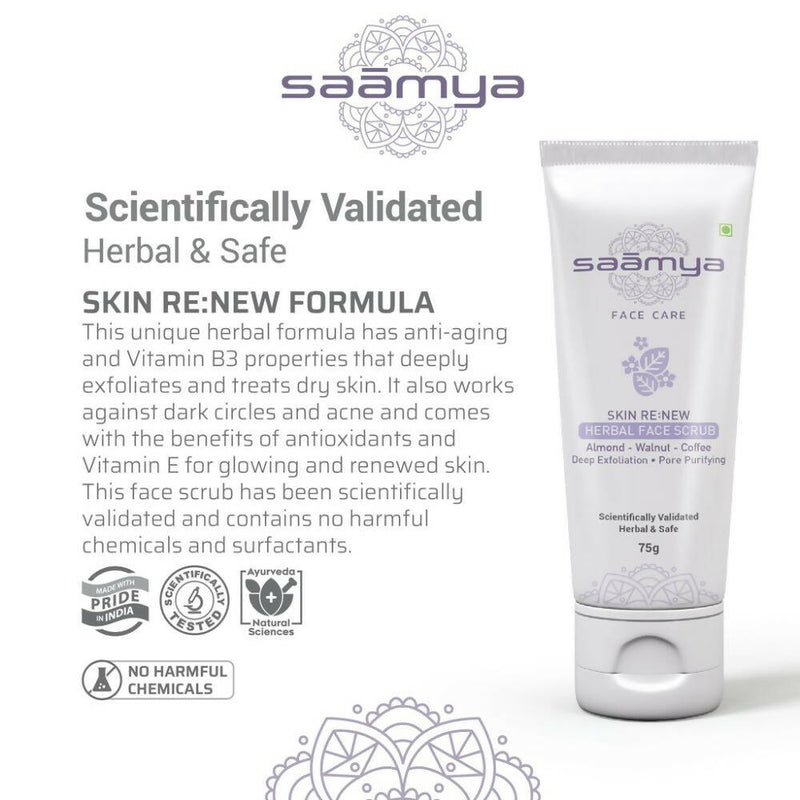 Saamya Skin ReNew Herbal Face Scrub