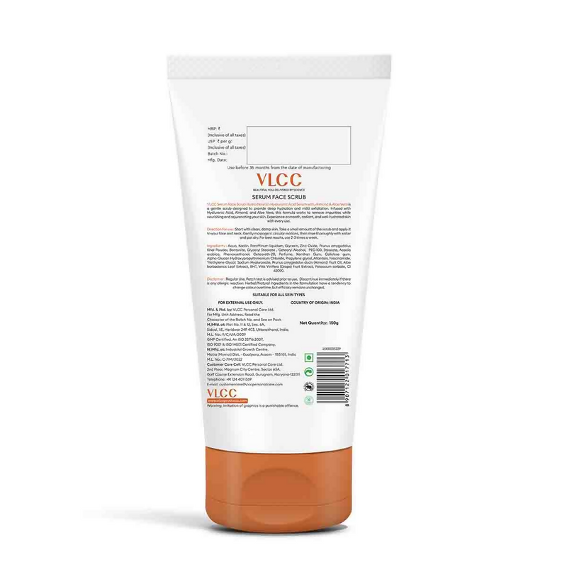 VLCC Hydra Nourish Scrub Face Scrub With Aloe Vera & Almond