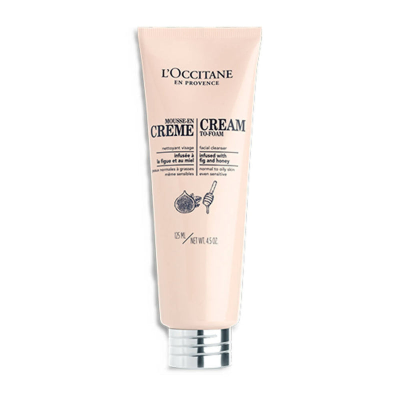 L'Occitane Cream-To-Foam Face Wash