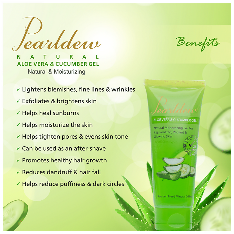 Pearldew Aloe Vera & Cucumber Gel