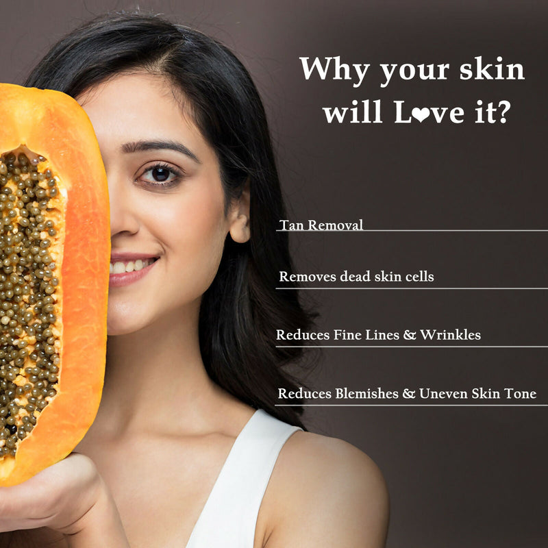 Globus Naturals Papaya Face Wash with Coffee & Vitamin-E