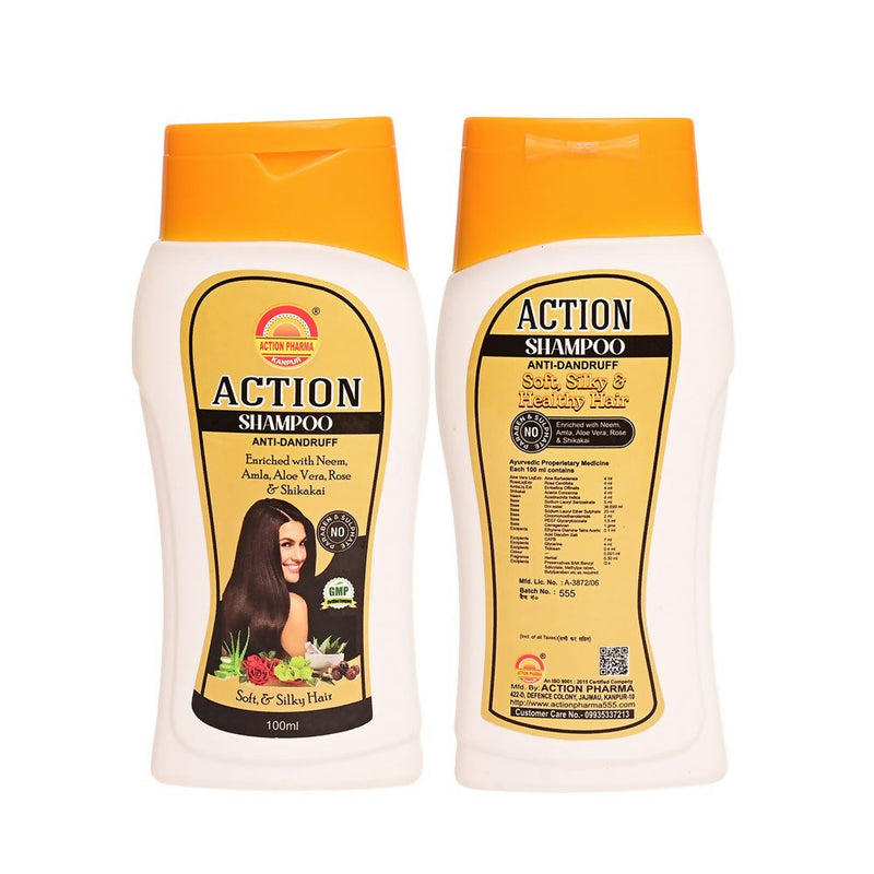 Action Pharma Shampoo Anti-Dandruff Enriched With Neem