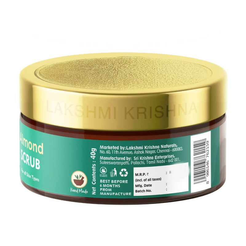 Lakshmi Krishna Naturals Almond Scrub