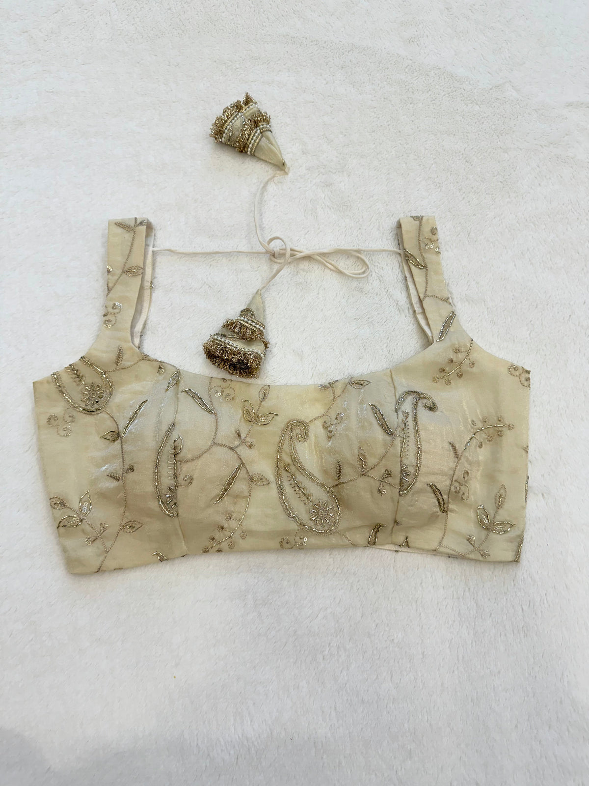 Anamika Off-white Blouse
