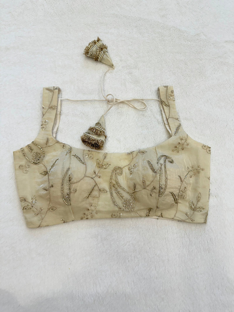 Anamika Off-white Blouse