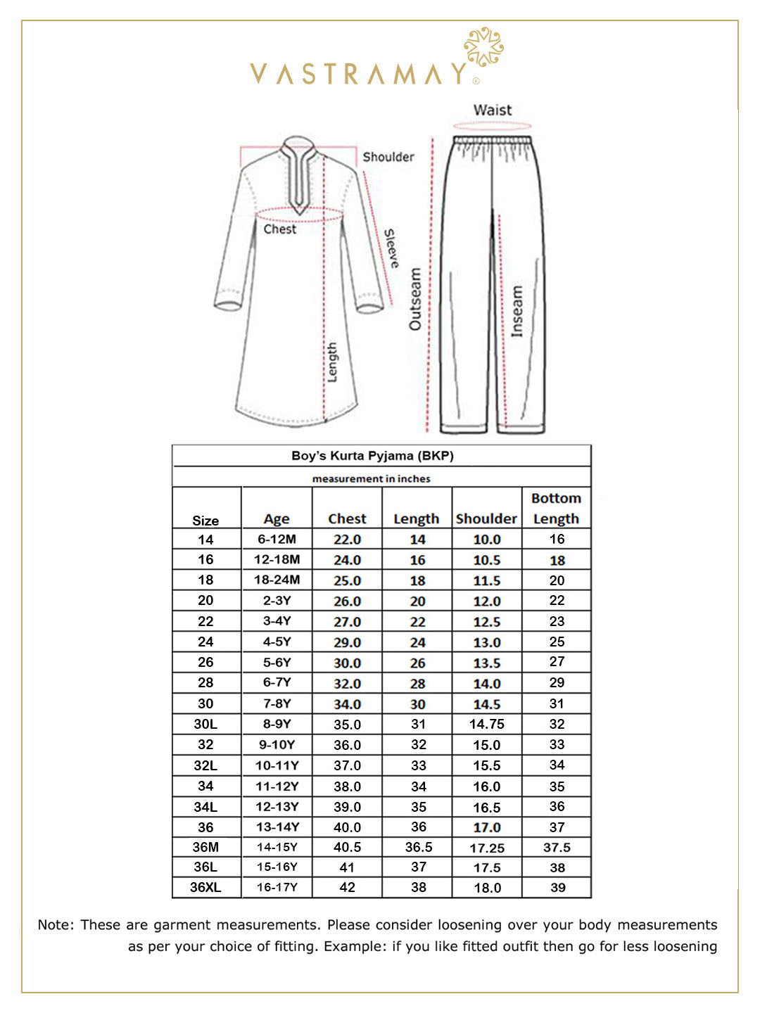 Boy's Cream Kurta With Pyjama Set