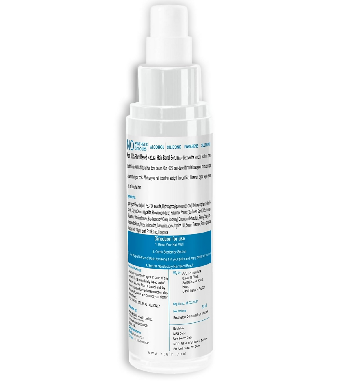 Ktein Cosmetics Triple Bond+Triple Layer Repair Serum