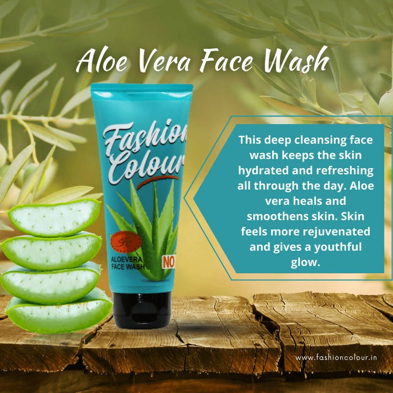 Fashion Colour Aloevera Face Wash