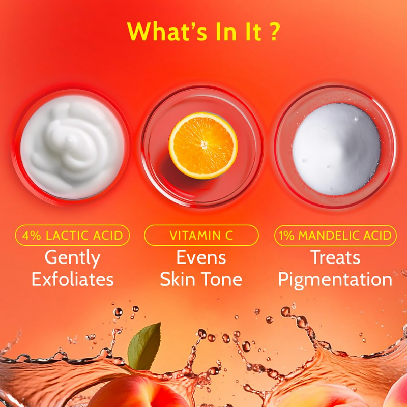 Chemist At Play UnderArm Roll-On with 5% AHA (Peach Fragrance)