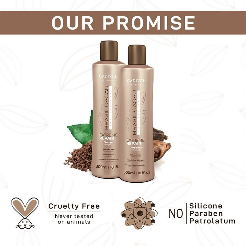Cadiveu Brasil Cacau Extreme Repair Shampoo & Conditioner