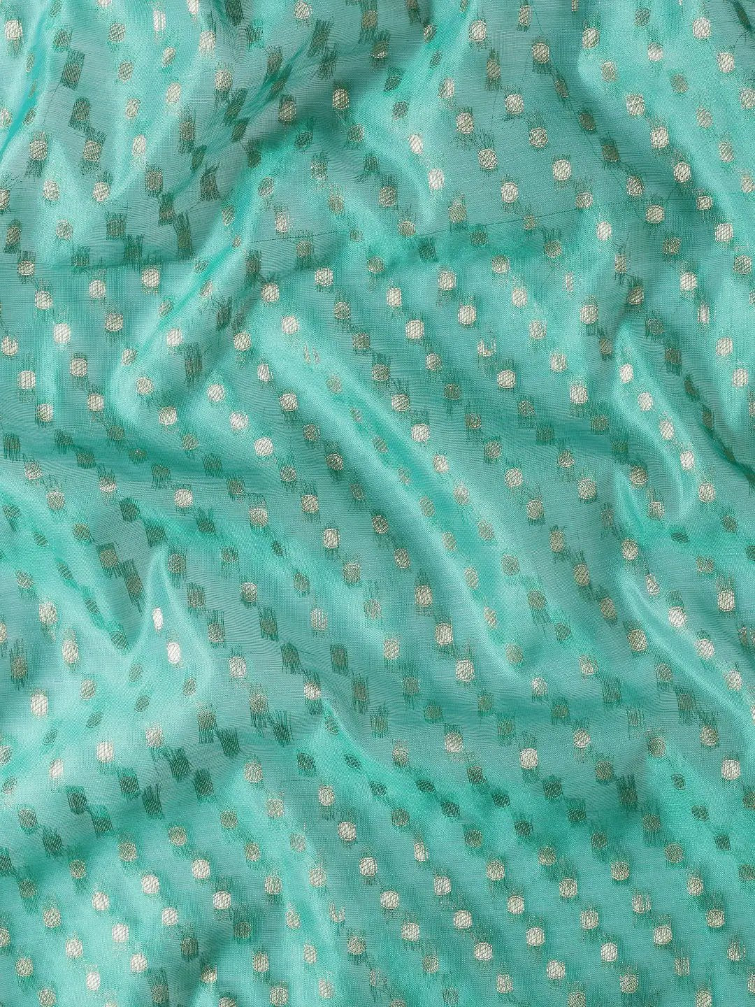 Banarasi Katan Tissue Silk Butti Design Festive Wear Saree