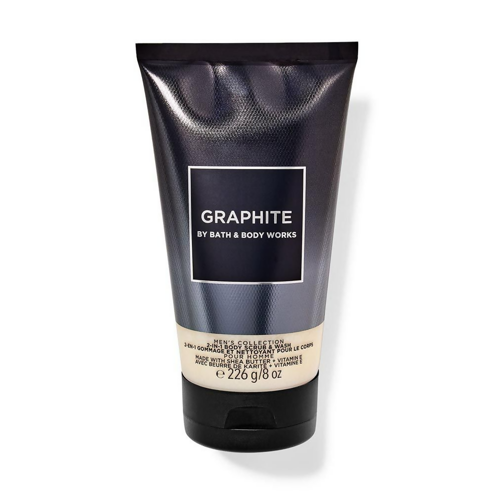 Tube of Graphite body wash by Bath & Body Works on a white background