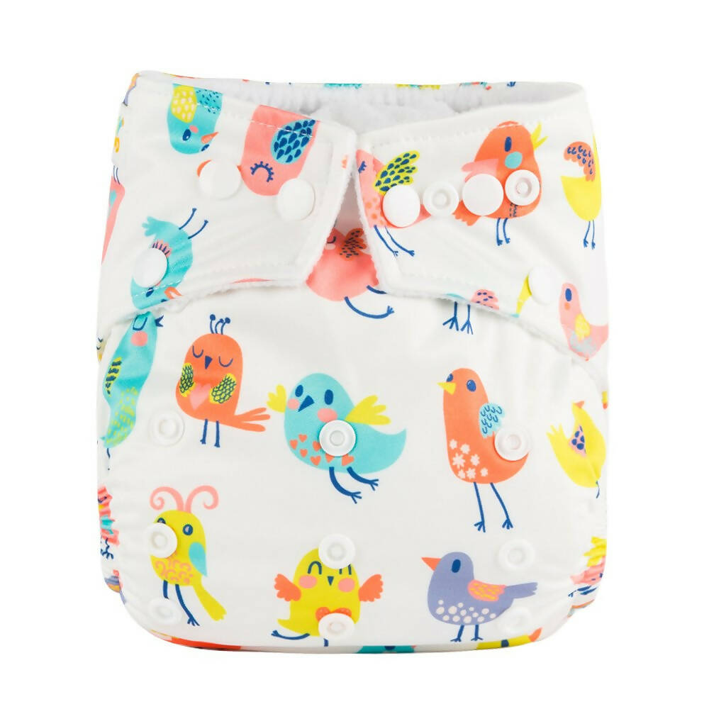 Sunshine Baby Bamboo Charcoal Reusable Diapers for New Born Babies