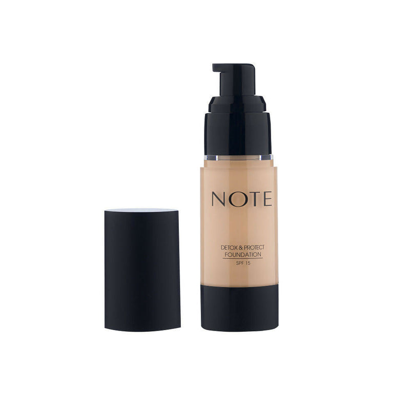 Note Cosmetique Detox And Protect Foundation - 01 Beige