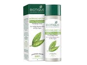 Biotique Morning Nectar Pore Tightening Purifying Toner with packaging on a white background