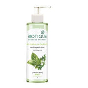 Biotique BC Basil & Parsley Purifying Body Wash bottle on a white background