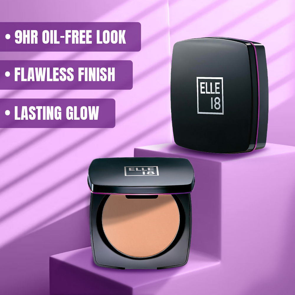 Elle 18 Lasting Glow Compact - 4 Coral
