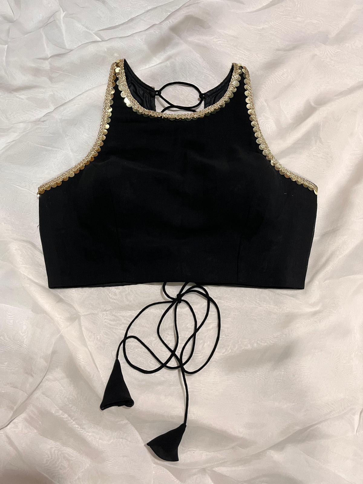 Zehra Black Blouse