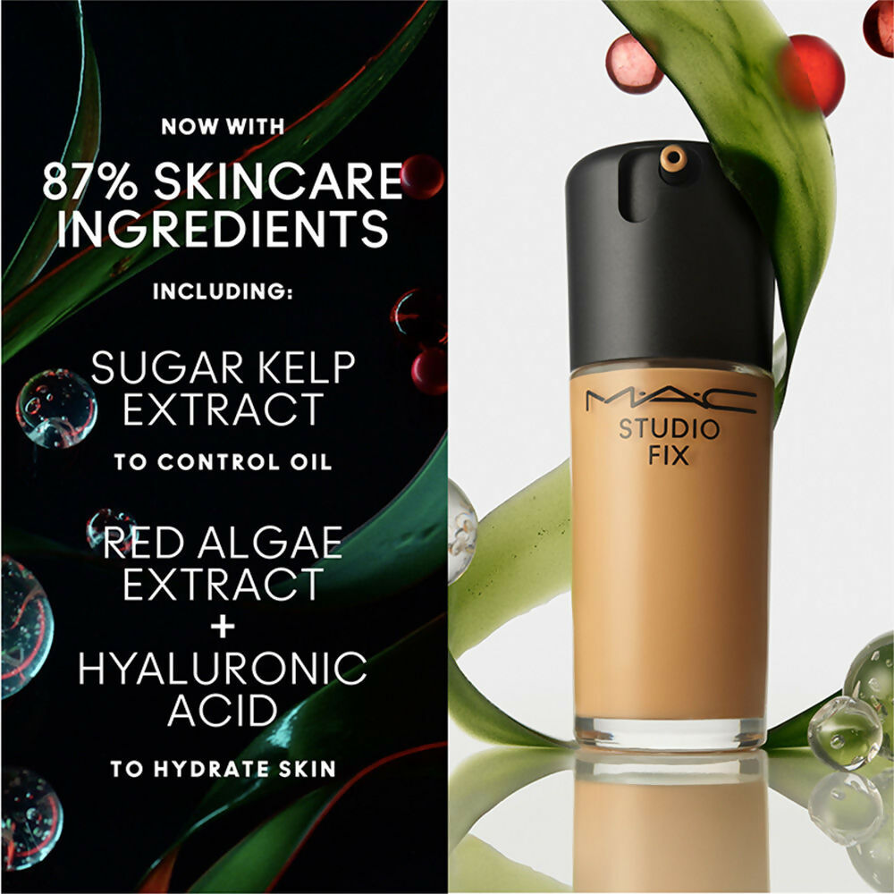 MAC Studio Fix Fluid SPF 15 Mini Soft Matte Foundation With Hyaluronic Acid - NC30