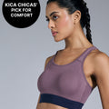 Breathe Easy Cotton Slip-On Sports Bra Tulipwood