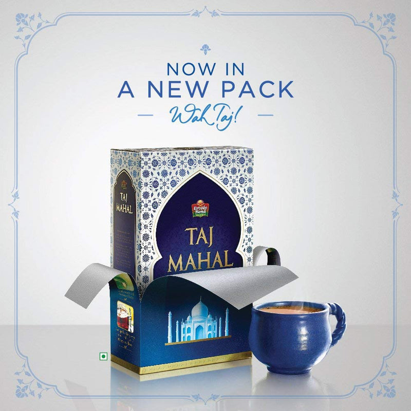 Brooke Bond Taj Mahal Tea - India's Premium Chai, Rich & Flavourful Tea