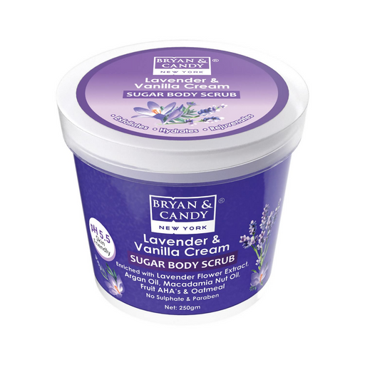 Bryan & Candy Lavender & Vanilla Cream Sugar Body Scrub